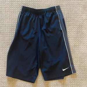 Black/Grey Nike Athletic Shorts